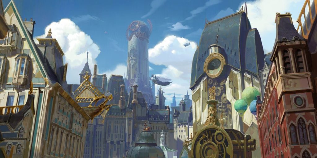 arcane university skyline view